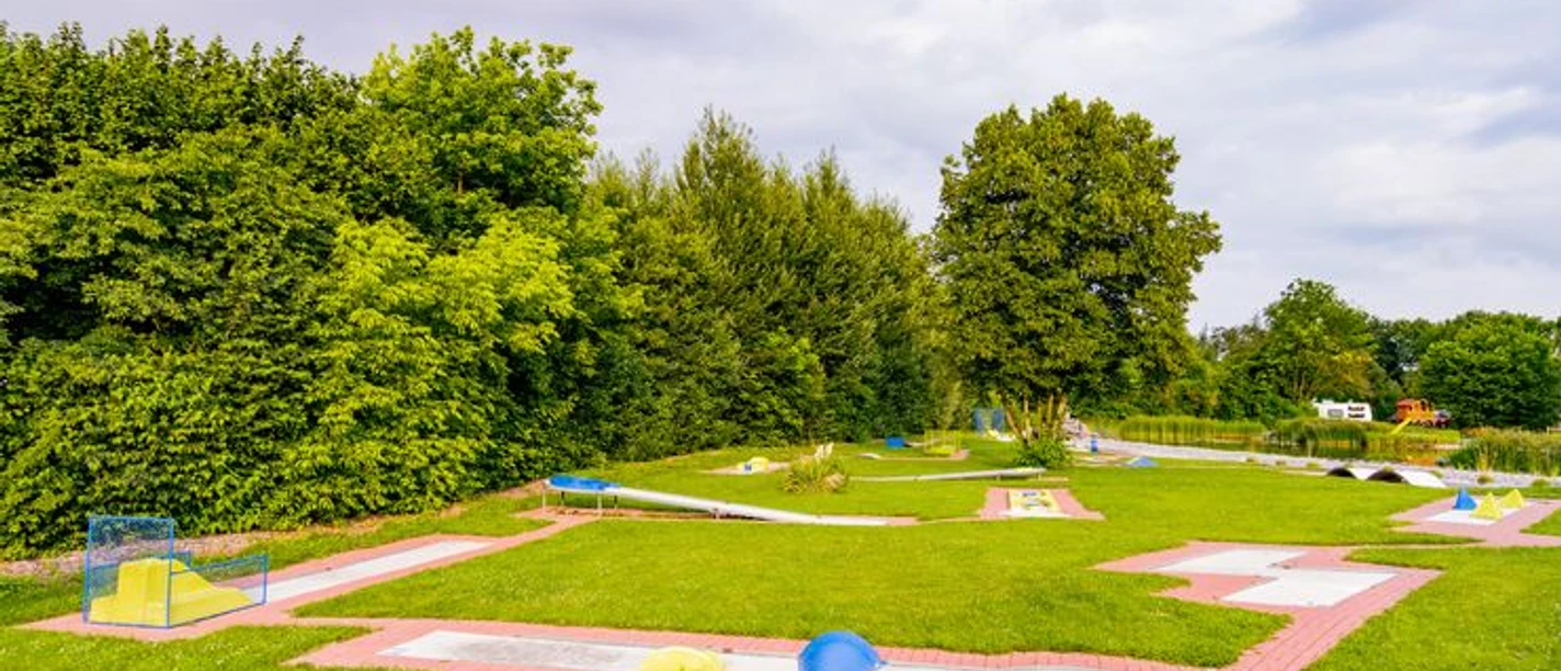Minigolfanlage auf dem Campingplatz Minigolfanlage