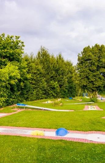 Minigolfanlage auf dem Campingplatz Minigolfanlage