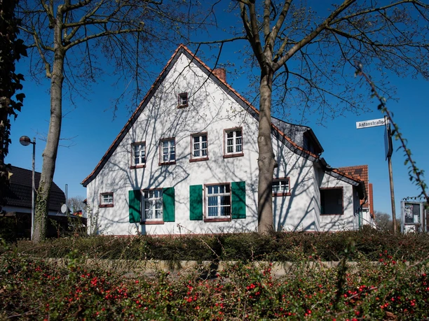 Seitenansicht Haus des Bergmanns