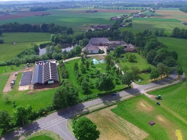 Biolandhof Frohnenbruch aus der Luft