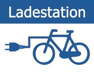 Piktogramm E-Bike-Ladestation