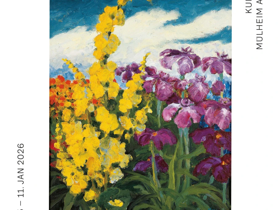 Plakat "Im Garten der Kunst. Klee, Feininger, Nolde"