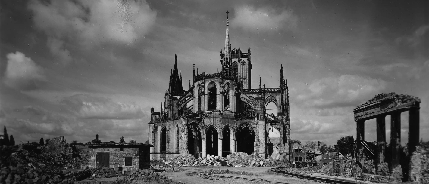 Grosser Markt 1945 Stadtarchiv Wesel