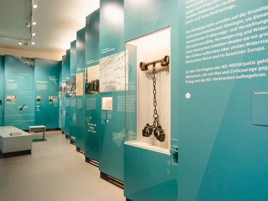 Ausstellungsraum Erinnerungsort Torgau