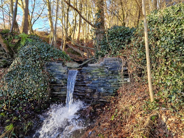 kleiner Wasserfall Alfert