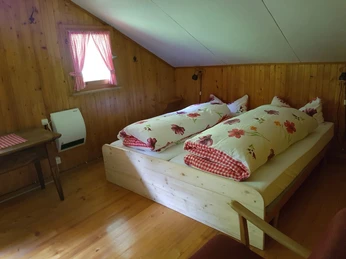 Schlafzimmer im Haus Bergfrieden