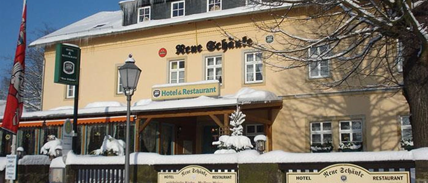 Hotel Neue Schänke im Winter