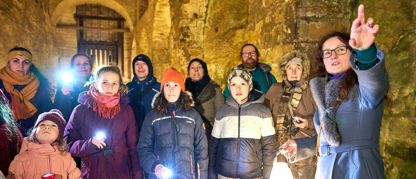 Taschenlampenführung Festung Königstein Taschenlampenführung Festung Königstein