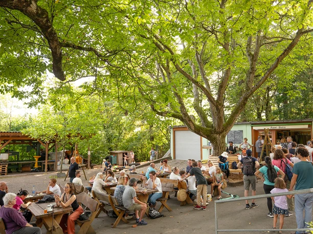 Lohrberg mit MainÄppelHaus