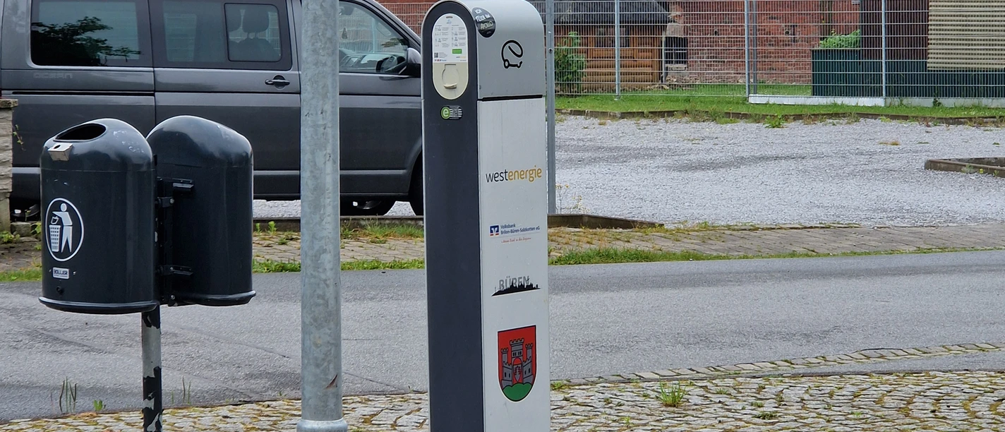 E-Ladestation Besucherparkplatz | Büren-Wewelsburg