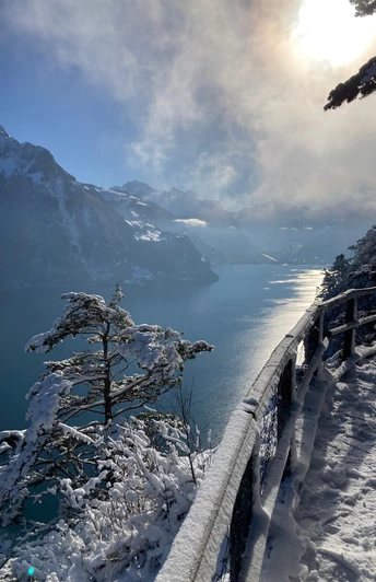 Aussicht vom Engelweg Seelisberg