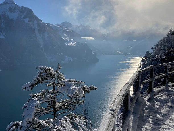 Aussicht vom Engelweg Seelisberg