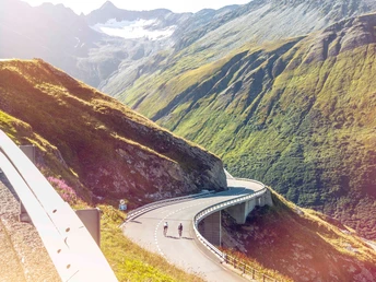 Radfahrer, Furka-Pass