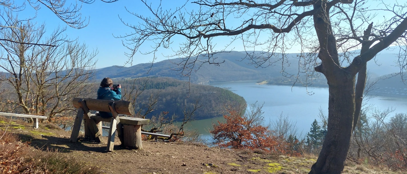 Bank mit Aussicht