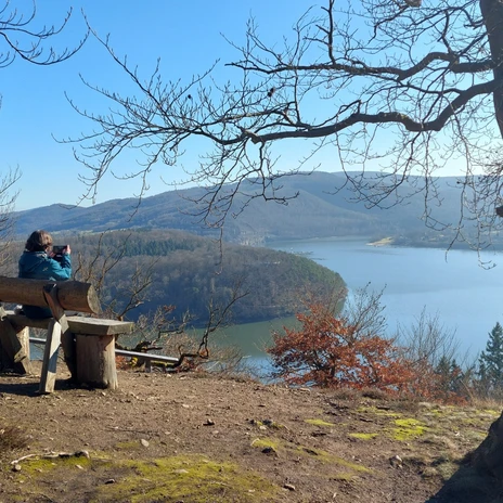Bank mit Aussicht
