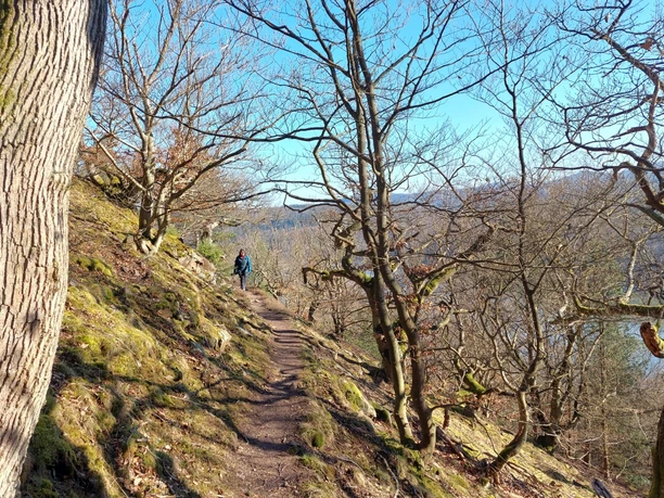Wandererin am Edersee