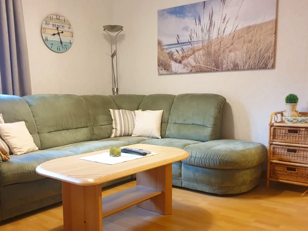 Woonkamer van vakantiehuis Vorwerk