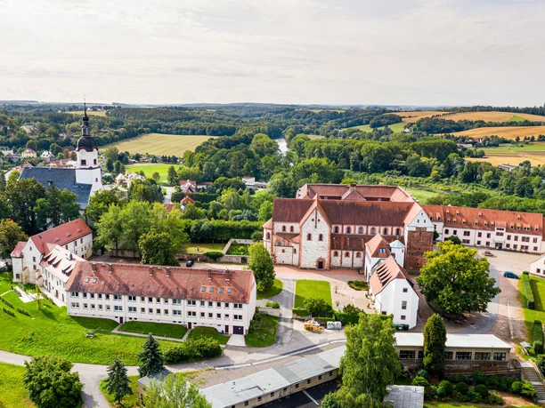 Blick über Wechselburg