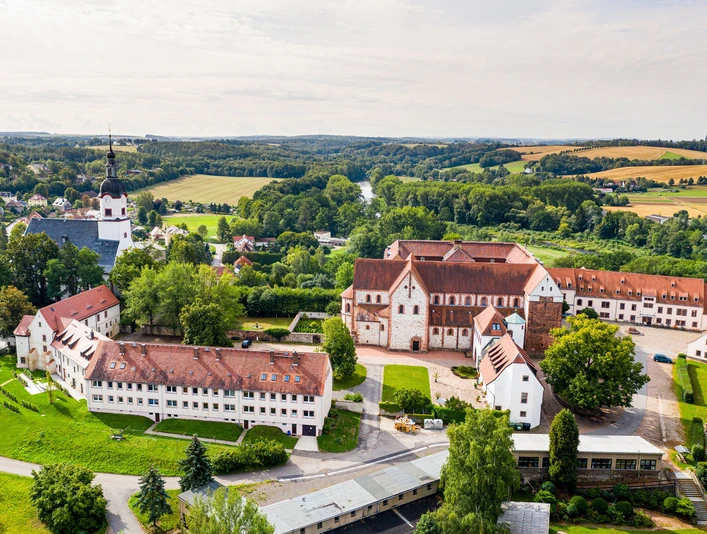 Blick über Wechselburg