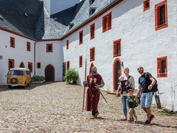 Schloss Rochsburg, Innenhof