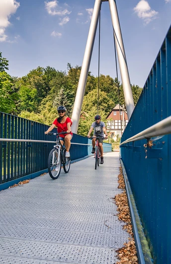 Mulderadweg in Wolkenburg