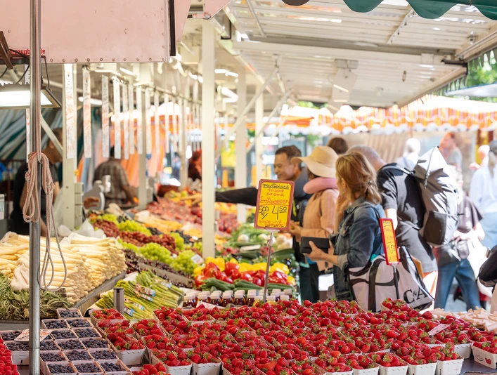 Sachsenhausen weekly market