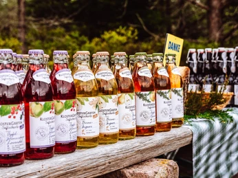 Genusstation beim Bike- und Wanderhimmel-Opening