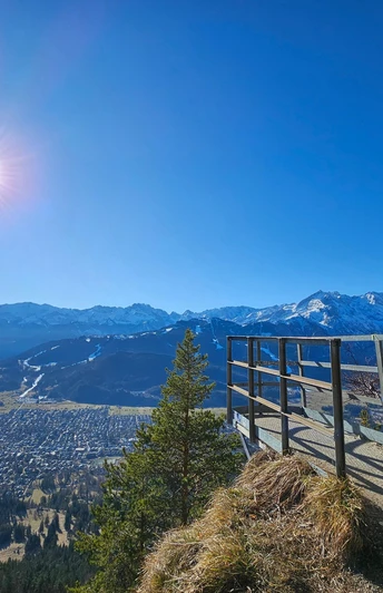 Aussichtspunkt an der Felsenkanzel