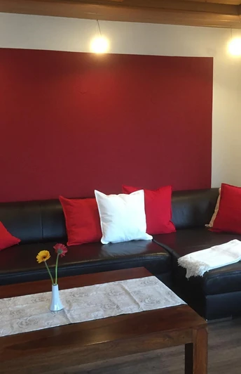 Landhaus Friedel Wohnzimmer Auenblick