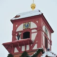 Eschwege Dietemannturm mit Schnee C H Greim 3