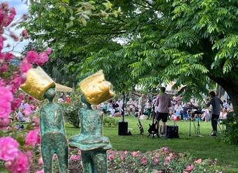 Picknick-Finissage im Europa-Rosarium Sangerhausen Picknick-Finissage im Europa-Rosarium Sangerhausen