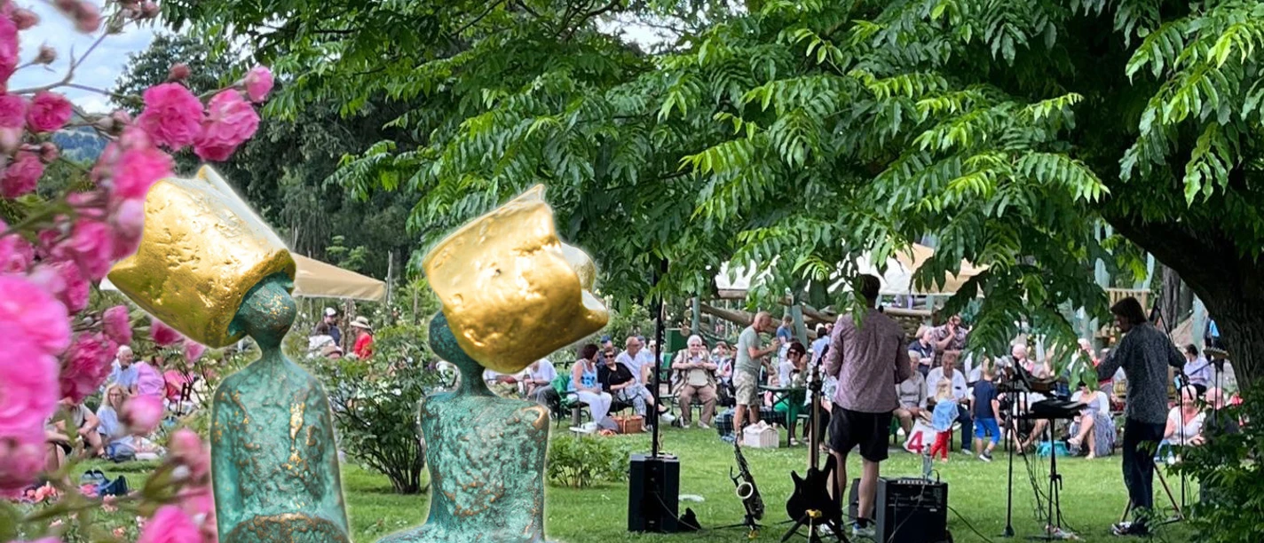 Picknick-Finissage im Europa-Rosarium Sangerhausen Picknick-Finissage im Europa-Rosarium Sangerhausen