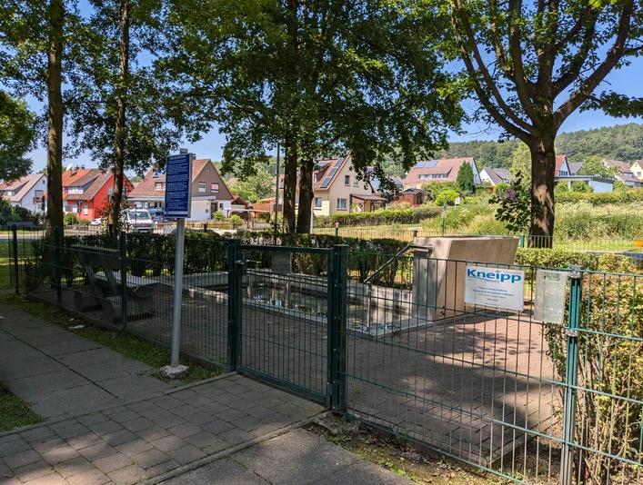 Wassertretbecken Wassertretbecken