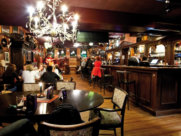 Besonderes Ambiente im Irish Pub