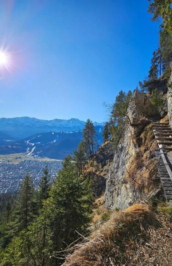 Trail auf dem Weg zur Felsenkanzel