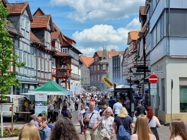 Naschmarkt in der Innenstadt