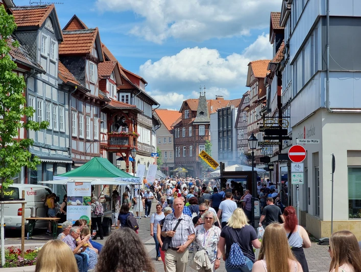 Naschmarkt in der Innenstadt