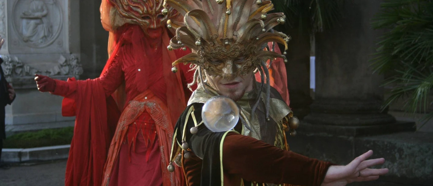 Venezianischer Abend Künstler bei einer Vorführung beim Venezianischen Abend