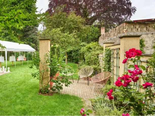 MAXX Hotel Sanssouci Potsdam Garten vom MAXX Hotel Sanssouci