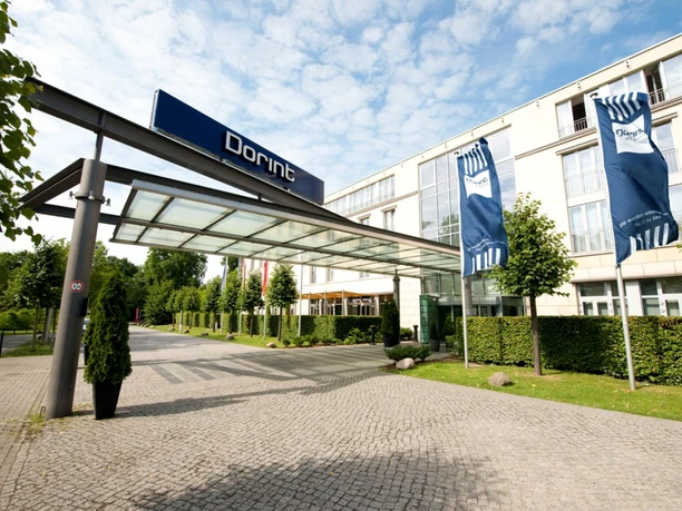 Dorint Hotel Potsdam Außenansicht Eingangsbereich Dorint Hotel Potsdam