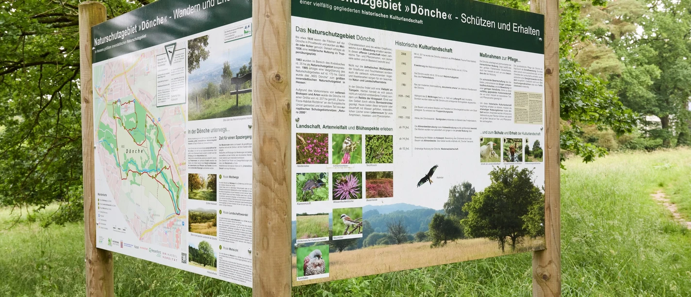Blick auf die Dönche