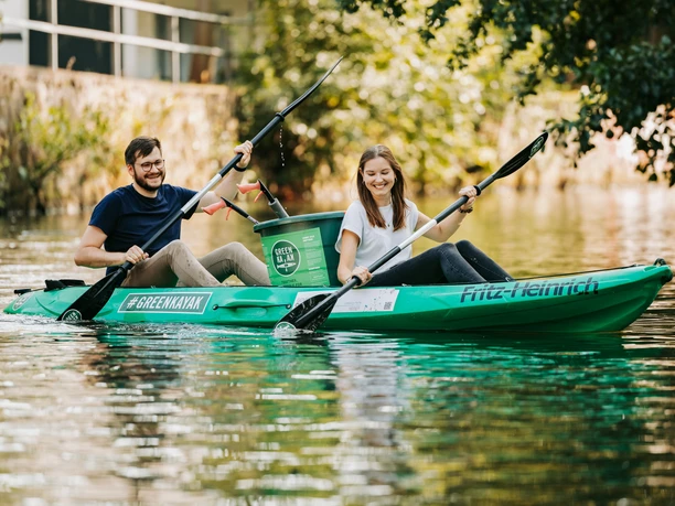 Nachhaltig unterwegs mit GreenKayak | Leipzig Convention Bureau Paddeln für die Umwelt mit GreenKayak - präsentiert vom Leipzig Convention Bureau