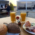 Frühstück am Strand Neßmersiel