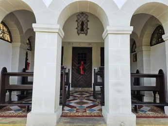 Eingangsbereich der Antoniuskapelle.