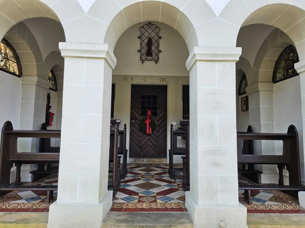 Eingangsbereich der Antoniuskapelle.