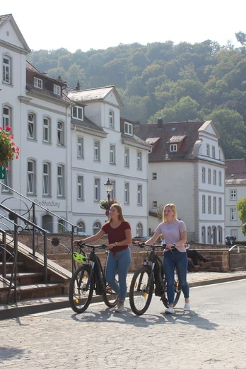 Radfahrer in Bad Karlshafen-web