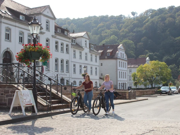 Radfahrer in Bad Karlshafen-web