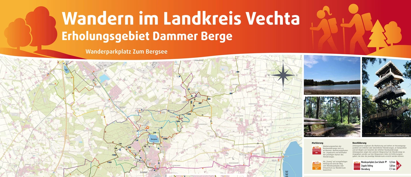 Infotafel Wanderparkplatz Zum Bergsee Infotafel Wanderparkplatz Zum Bergsee