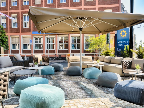 Welcome Parkhotel Euskirchen - Terrasse Welcome Parkhotel Euskirchen - Terrasse