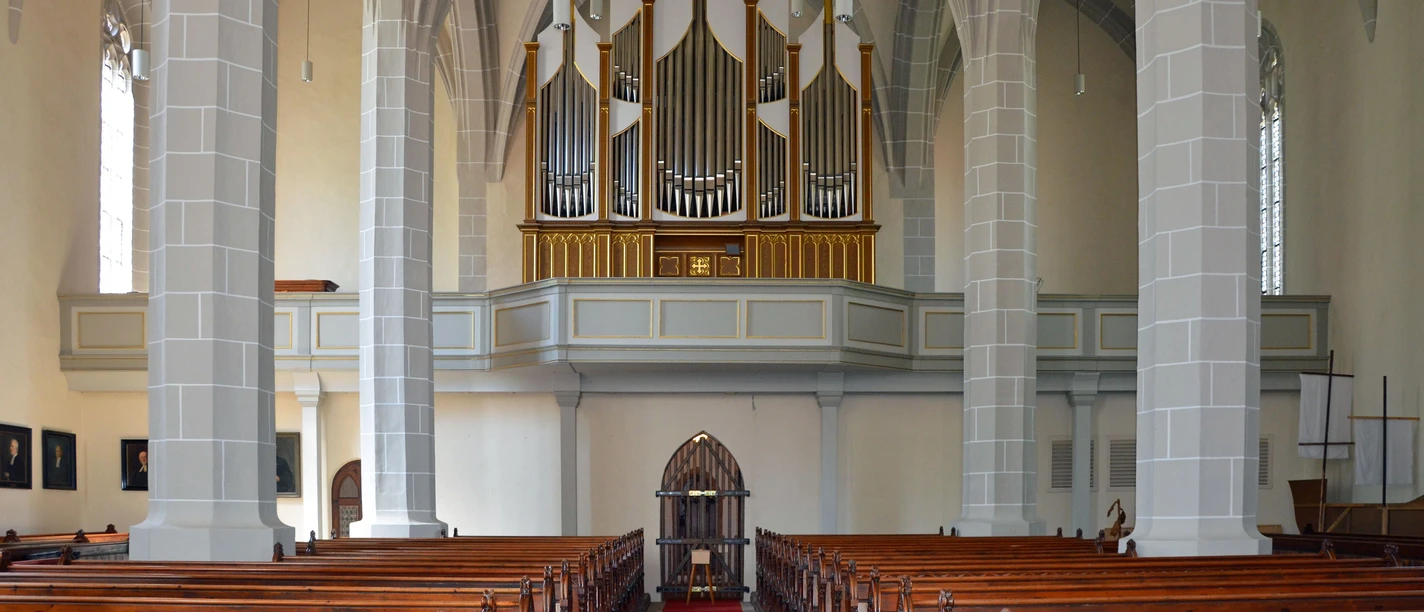 Organy Jehmlicha w kościele miejskim St Matthäi Leisnig